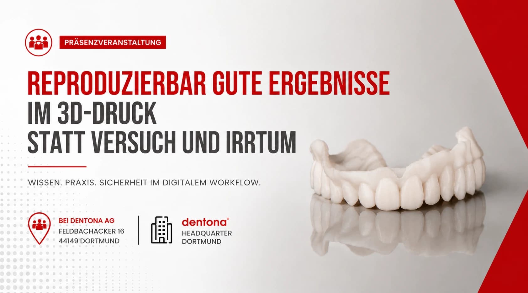 Präsenz: Reproduzierbar gute Ergebnisse im 3D-Druck statt Versuch und Irrtum